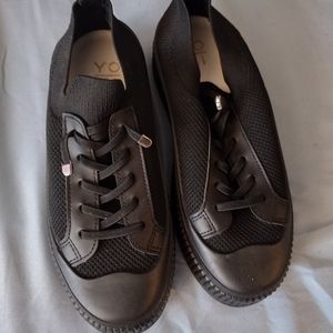 NWOT Black Platform Shoes